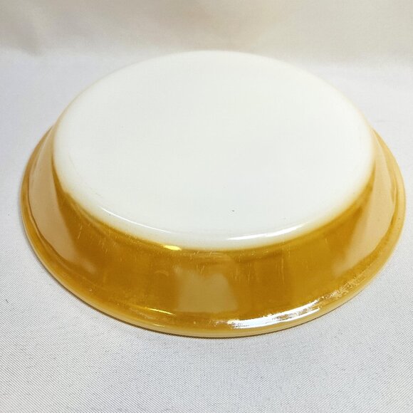 Fire King Peach Luster 9 Inch Pie Plate Dish Vintage Open Baker Anchor Hocking - Picture 3 of 10